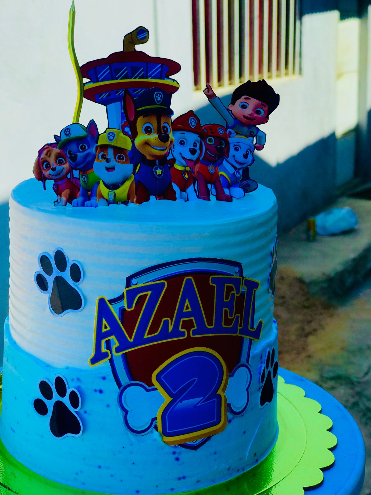 Bolo de aniversário Patrulha Pata
