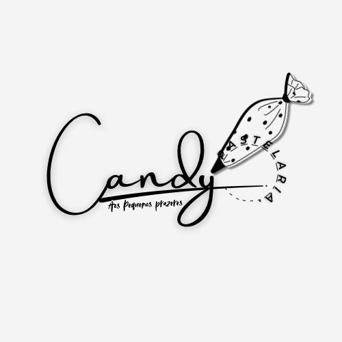 Logotipo Pastelaria Candy Drip