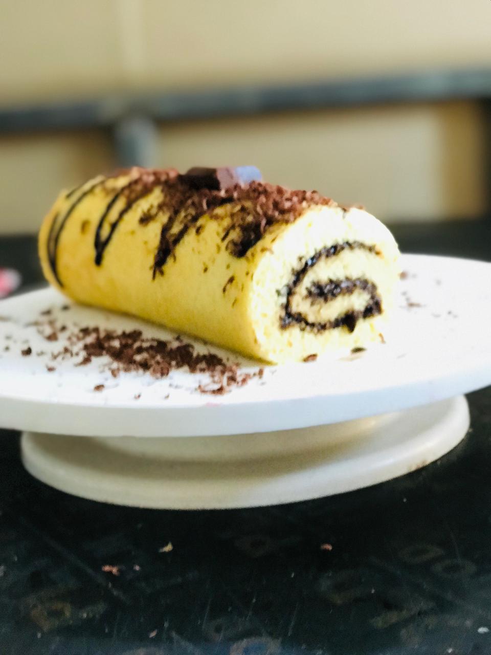 Torta de limão com recheio de Chocolate